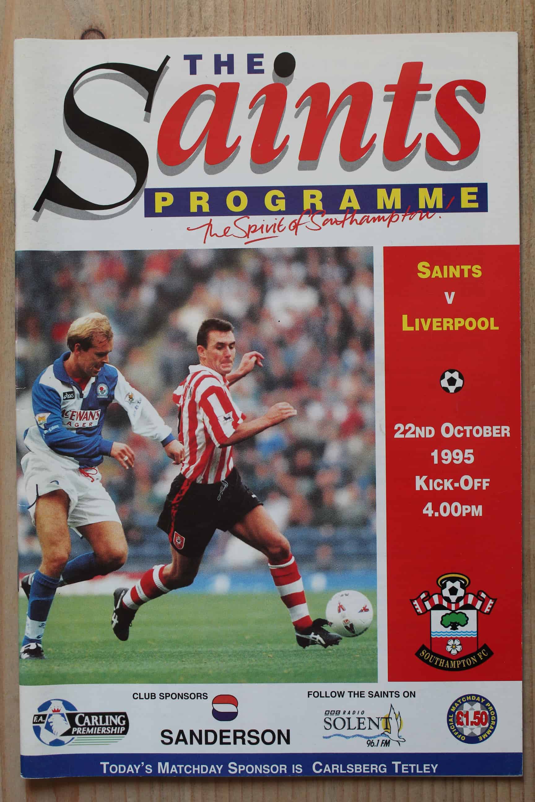 Southampton FC v Liverpool FC